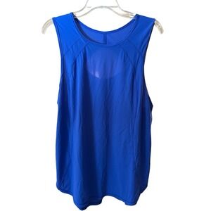 Women's Lululemon Royal Blue Tank Athletica Top. PTP is 19"